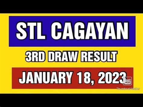 stl cagayan result today 8pm|STL CAGAYAN RESULT TODAY 3RD DRAW APRIL 19, 2024 .